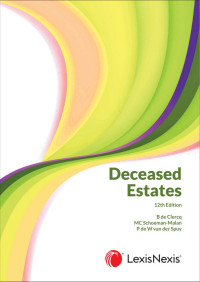 de Clercq; — Deceased Estates