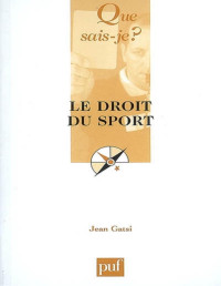 Histoire — Le droit du sport