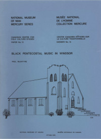 Paul McIntyre — Black Pentecostal music in Windsor