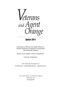 unknown — Veterans and Agent Orange: Update 2014