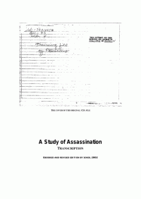 CIA — CIA A Study Of Assassination ( 1953)