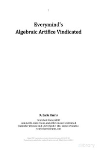 Harris — Everyminds Algebraic Artifice Vindicated