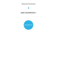 Bronikowski, Aleksander — JANA KAZIMIERZA_I