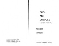 Winston Weathers, Otis Winchester — Copy and Compose: A Guide to Prose Style