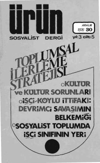 Türkiye Komünist Partisi — Ürün Sayı: 30 [Aralık 1976]