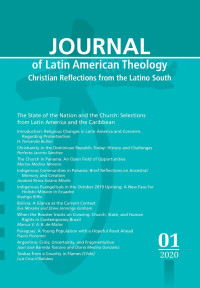 Lindy Scott; — Journal of Latin American Theology, Volume 15, Number 1