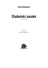 David Baldacci — Klub wielbłądów 05 - Diabelski zaułek