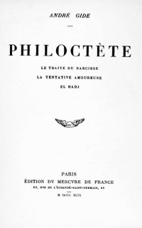 Philoctète — André Gide