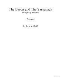 Iona McDuff. — The Baron and the Sassenach