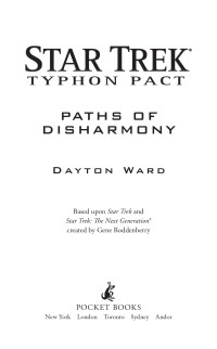 Dayton Ward; — Typhon Pact #4: Paths of Disharmony