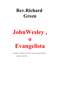 Ronan — Microsoft Word - john wesley, o evangelista - Rev. Richard Green.do