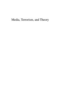 Anandam P. Kavoori & Todd Fraley — Media, Terrorism, and Theory: A Reader