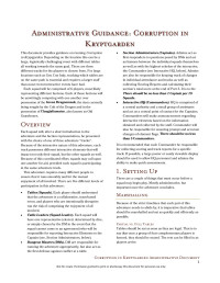 tulachc — Microsoft Word - DDEP11 Corruption in Kryptgarden Administrative Document.docx