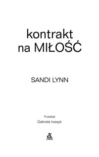 Sandi Lynn — kontrakt na milosc