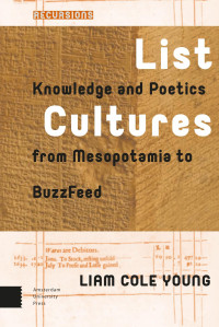 Liam Cole Young — List Cultures