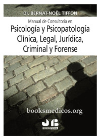BOOKSMEDICOS.ORG — Manual de consultoria en psicologia y psicopatologia clinica