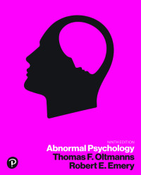 Thomas F. Oltmanns & Robert E. Emery — Abnormal Psychology, 9/e