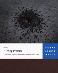 HRW — A Dying Practice; Use of Cluster Munitions by Russia and Georgia in August 2008 (2009)