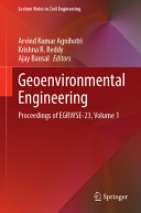 Arvind Kumar Agnihotri, Krishna R. Reddy, Ajay Bansal — Geoenvironmental Engineering