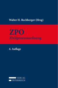 Walter H. Rechberger; — ZPO. Zivilprozessordnung