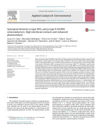 Lucas V.C. Lima & Mariandry Rodriguez & Victor A.A. Freitas & Talita E. Souza & Antonio E.H. Machado & Antonio O.T. Patrocínio & José D. Fabris & Luiz C.A. Oliveira & Márcio C. Pereira — Synergism between n-type WO3 and p-type δ-FeOOH semiconductors: High interfacial contacts and enhanced photocatalysis