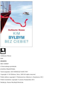 Musso Guillaume — Kim byłbym bez ciebie