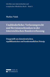 Markus Vasek; — I-XVIII, 001-226, Vasek, Verfassung.indd