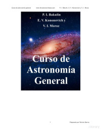 AA. VV. — Curso de Astronomía general