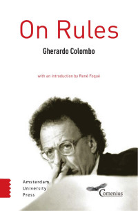 Gherardo Colombo — On Rules