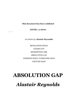 Absolution Gap by Alastair Reynolds · OverDrive: ebooks